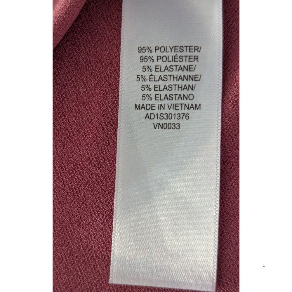 Adrianna Papell Blush Pink Stretch Button-Down Shirt – Size L (EUC) - Picture 5 of 5